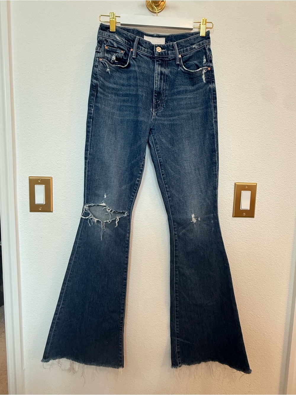 MOTHER super cruiser flare jeans size 26